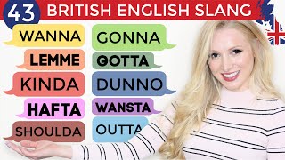 British English Slang Advanced Pronunciation Practice  Reductions amp Contractions [upl. by Sadnak]