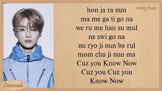 NCT U  Know Now Easy Lyrics [upl. by Aisatan]