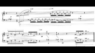 Luciano Berio  Six Encores for Piano 1990 ScoreVideo [upl. by Atnim814]