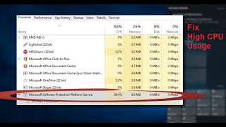 How to Fix Microsoft Software Protection Platform Service sppsvcexe High CPU Usage [upl. by Eornom]