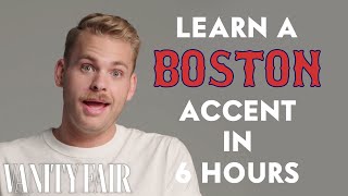 Actor Learns a Boston Accent in 6 Hours  Vanity Fair [upl. by Dulcea370]