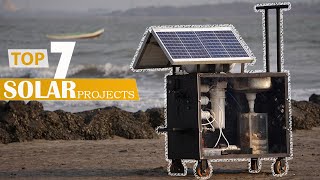 Top 7 Solar Energy Projects 2021  Most Innovative Solar Powered Systems [upl. by Semreh661]