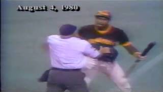 Dave Winfield charges the mound against Nolan Ryan [upl. by Conchita846]