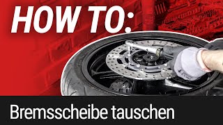 HOW TO Bremsscheibe wechseln [upl. by Mihe]