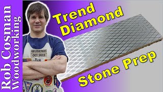 Diamond Sharpening Stone  How to Prep For First Use [upl. by Ahsilif]