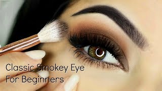 Beginners Smokey Eye Makeup Tutorial  Parts of the Eye  How To Apply Eyeshadow [upl. by Nniuqal]