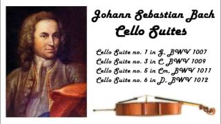 Johann Sebastian Bach  Cello suites in 432 Hz great for reading or studying [upl. by Durrell]