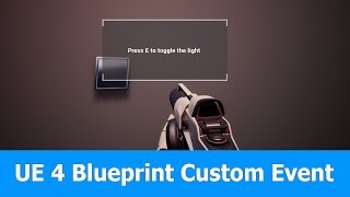 Unreal Engine 4 tutorial Custom Events in Blueprints [upl. by Issak]