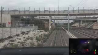 High Speed Train TGV Cab Ride [upl. by Eldridge18]