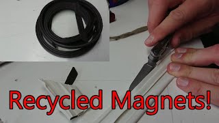 Recycling fridge door seal magnets [upl. by Radnaskela]