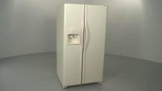 How to Remove Frigidaire RefrigeratorFreezer Doors [upl. by Akisey602]