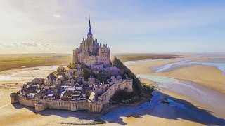 Exploring Incredible ISLAND MONASTERY Mont SaintMichel France [upl. by Valeda]